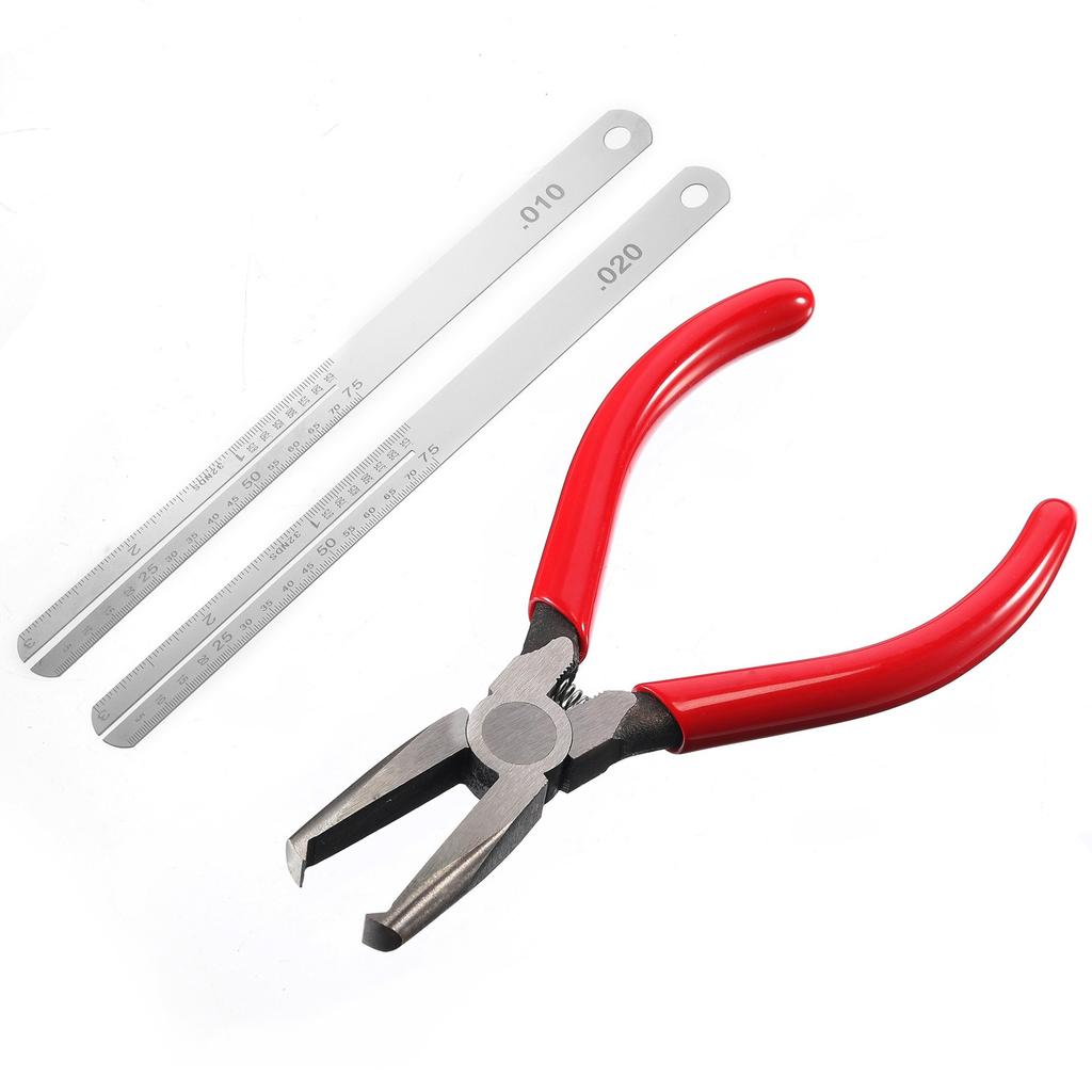 6-inch Guitar Fretting Wire Puller Fret-End Pliers Flat-Nose Pliers Pliers for Replacing Frets