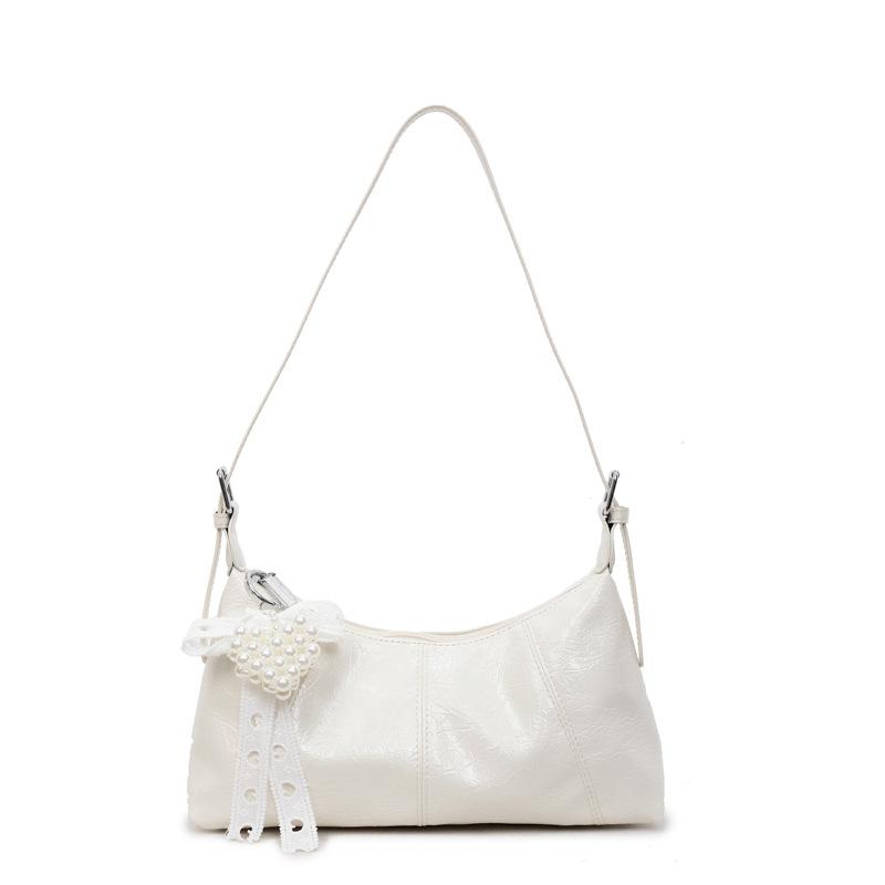 Korean Version of Fashionable and Foreign Style Commuter Armpit Bag Women's 2025 Summer New Casual Simple and Gentle Wind Shoulder Messenger Bag