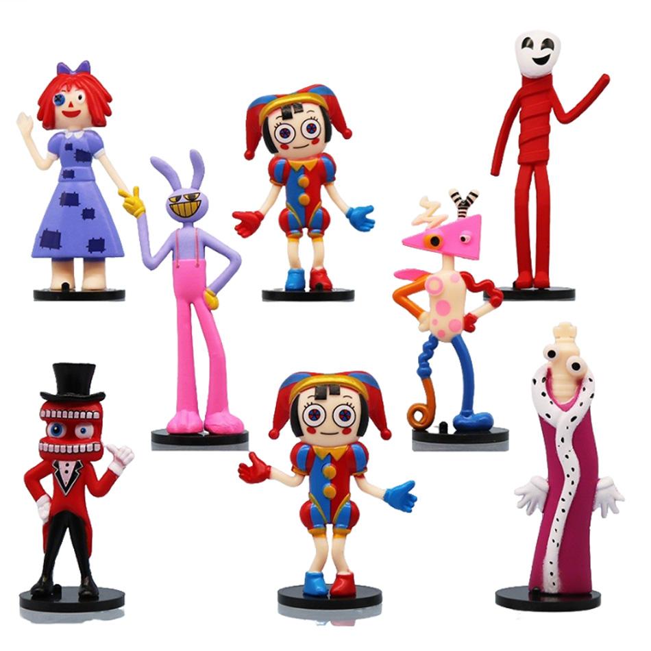 NEW el increíble circo Digital figura de Anime Ragatha/Jax/Pomni figura de acción colección de PVC modelo muñeca juguete
