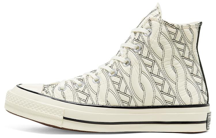 Chuck 70 Wmns Converse High Runway Cable - Egret Black Women s 568674C 37