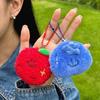 New Cartoon Fruit Plushie Bag Pendant Guava Strawberry Lychee Blueberry Durian Kiwi Cute Key Chain Soft Keychain Kid Gifts