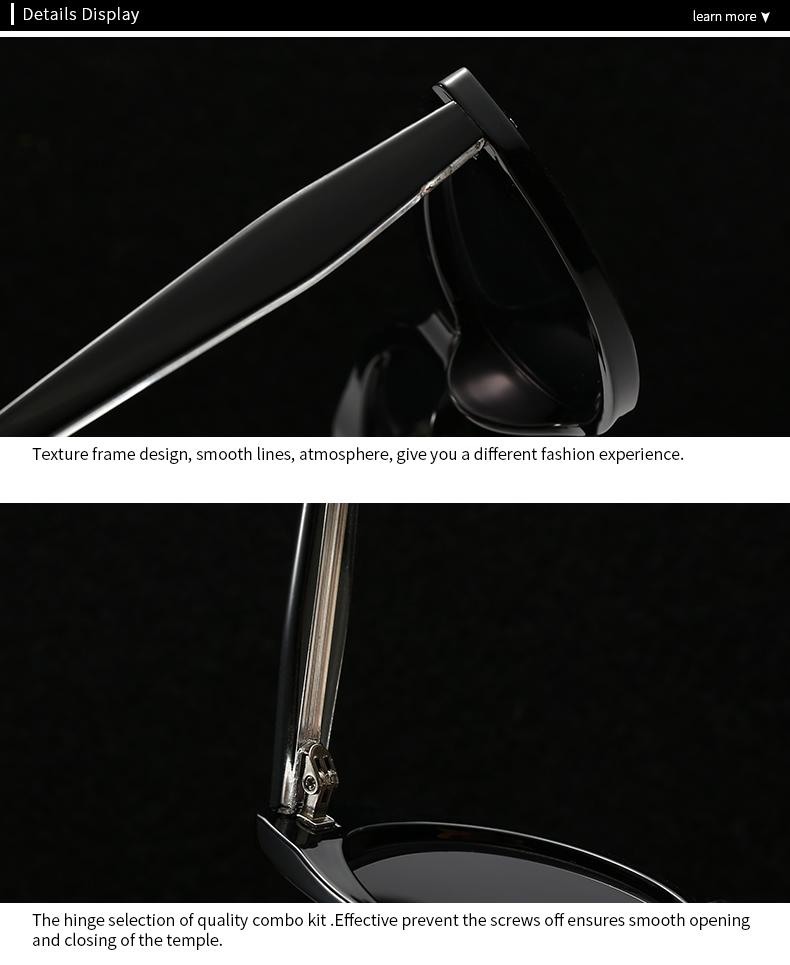 European and American Cross-Border Trendy Street Style Retro Artistic Acrylic Insert Sunglasses Modern Charm Ins Sunglasses 28062