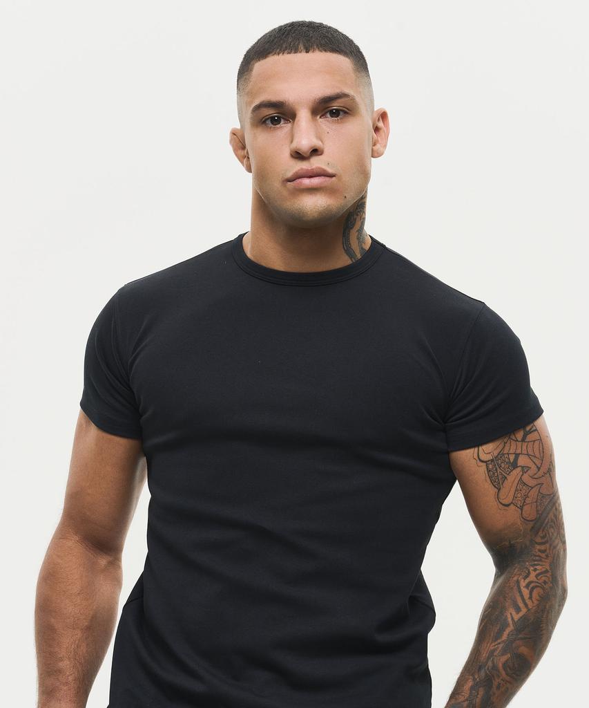 Empebeu Basic Comfy Muscle Short Sleeve