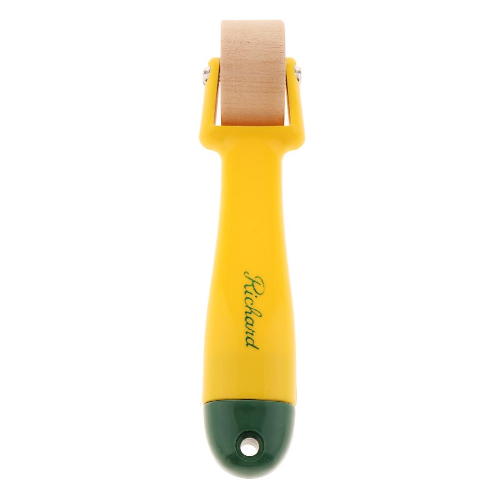Tenlacum Plastic Handle Smooth Surface Wallpaper Edge Seam Roller DIY Hand Pressure Rollers - View #3