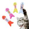 Interactive Toy For Kitten Cats, Natural Catnip Stick, Fish Shape, Cat Cleaning Teeth Molar Sticks, Pet Accessories