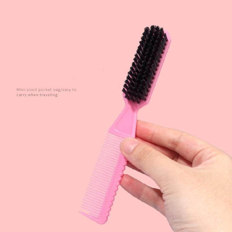 2 In 1 Neck Duster Broken Remove Comb Brush Hair Styling Hair Cleanup Salon Tool