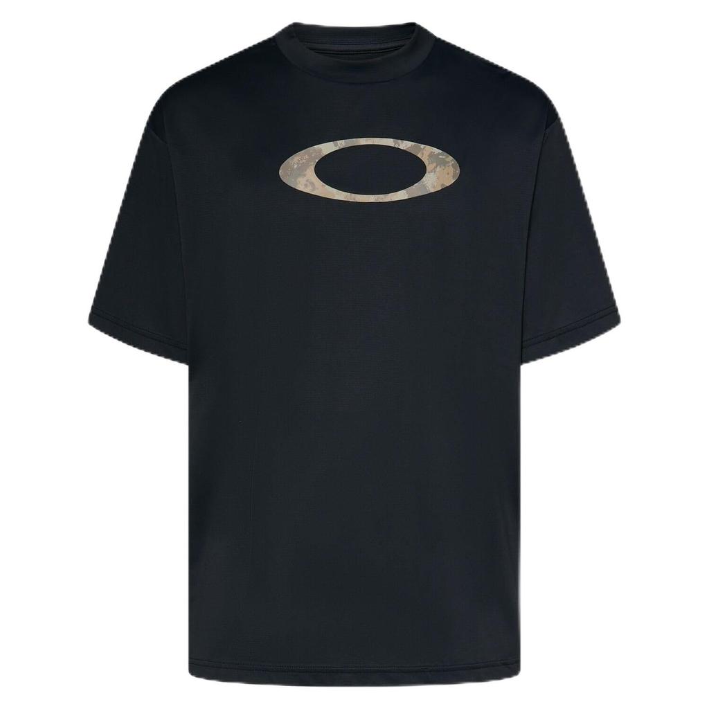 Oakley Modern COLD PERF SS O BARK TEE BLACKOUT L Size O-TECH 1.0 Men's (02E) (Japanese XL)