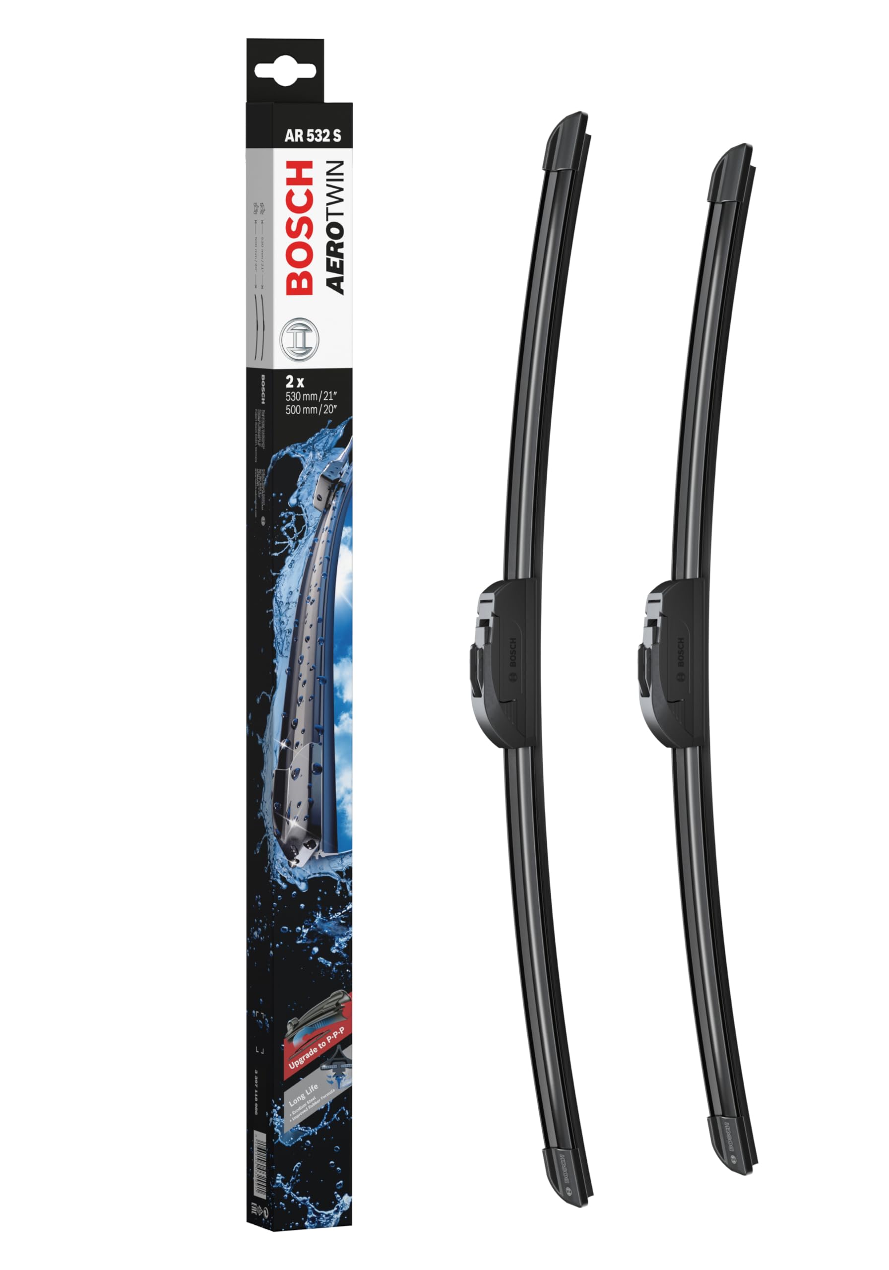 

BOSCH Wiper Blade Aero Twin LHD U 3397118986 530/500mm
