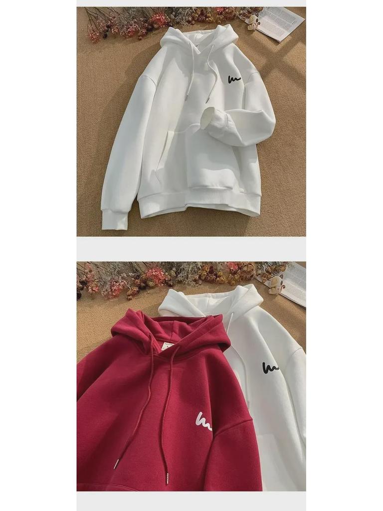 2024 Herren Lockerer Großer Kapuzenpullover – Frühling/Herbst Amerikanischer High Street Hong Kong Stil Jacke