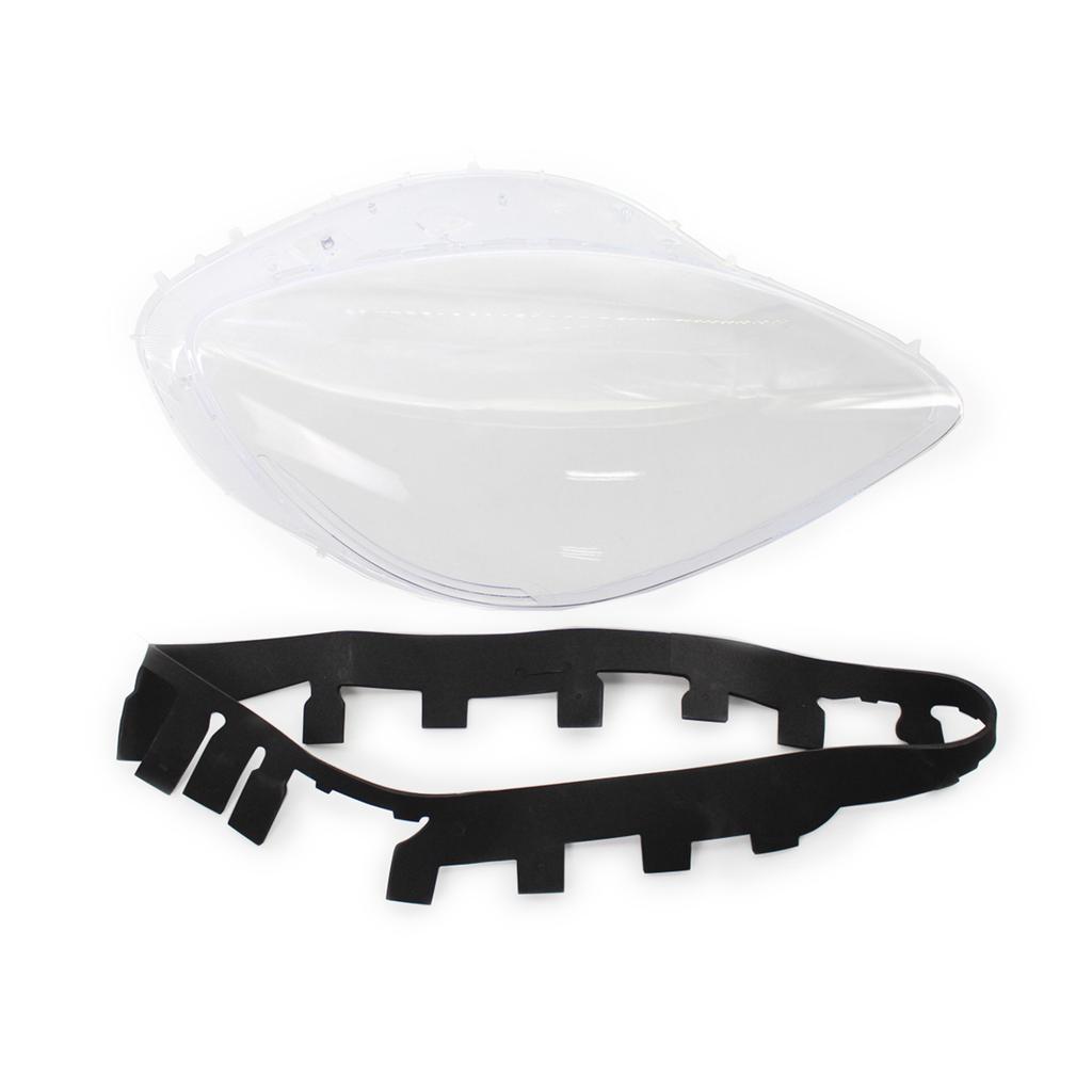 Headlight Lens Cover Headlamp Lens Plastic Shell Cover Headlight Assembly Replacement for Corvette C6 2005 2013
