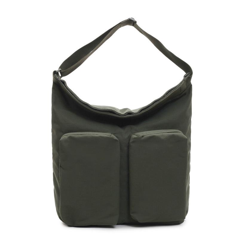 

Новая литературная и простая сумка-мессенджер женская повседневная сумка на плечо большой вместимости модная студенческая портативная сумка-тоут one size fits all зелёный