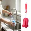 Adjustable Long Handle Soft Sponge Brush Kitchen Washing Cleaning Tool For Coffee Drink Wineglass Bottle Glass Cup Brush