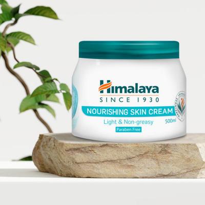 Himalaya Nourishing Moisture Cream 500ml 250mlx2 Large Capacity, 250ml, 2 Units