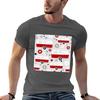 Vintage Caravan In Red White And Grey Tshirt Unisex T Shirts Cotton Cotton Tshirt 100 Unisexs Graphic T Shirts Tshirt
