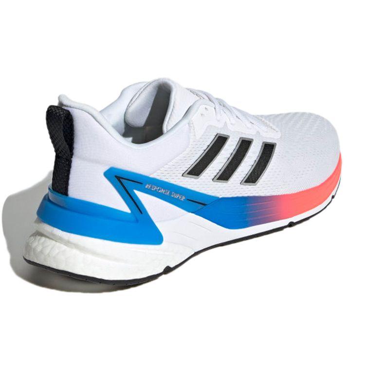 Adidas Response Super 2.0 Versatile Comfortable Durable Lightweight Low-Top Casual Running Shoes Men Sneaker White Blue Pink GX8264