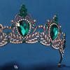 Luxury Baroque Crown Shiny Rhinestone Crown Fashion Princess Tiara  Bridal
