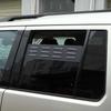 For land rover Discovery 3 4 LR4 2004-16 Aluminum Black Car Rear Door Air Vents ventilation shutters cover Trim Car Accessories