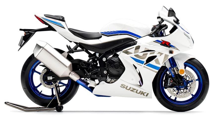 LCD MODELS Suzuki 1000R ABS White Finished Product 1/12 GSX-R (2020)