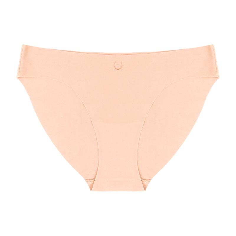 Damskie Majtki Trójkątne Plus Size, Wiosna i Lato, Seksowne, Oddychające, Jedwab Lodowy, Wysoka Bawełna Wiosenna, Krocze Bez Oznakowania, Niski Stan