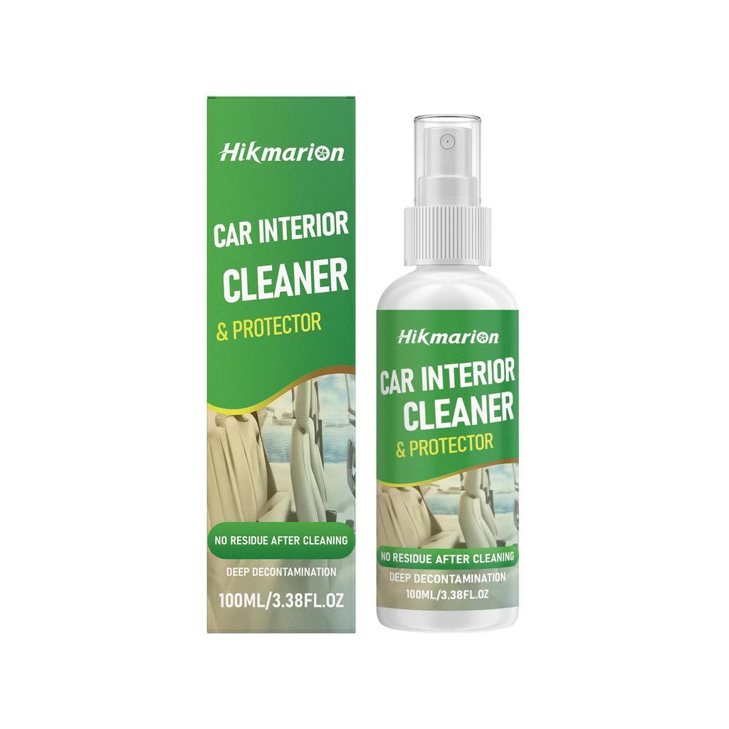 Hikmarion Multi-Material Car Interior Cleaner for Gentle Stain Removal and Maintenance