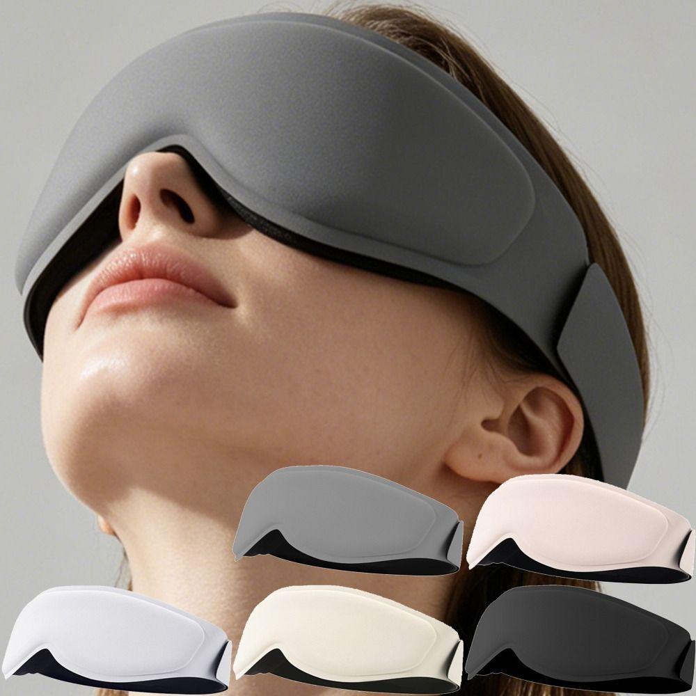 Light-blocking Weighted Eye Mask Full-coverage Blindfold Eyeshade Soft 3D Sleep Eye Cover Men