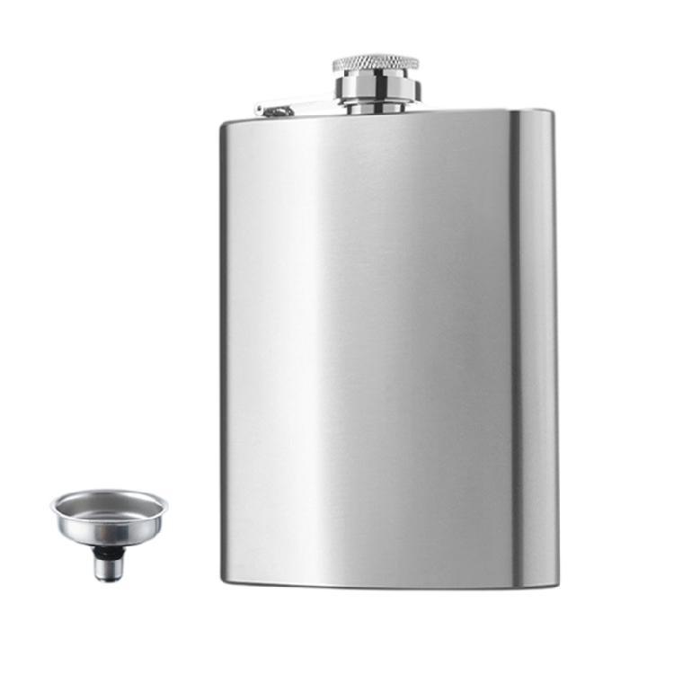 Stainless Steel Alcohols Drinking Flask Rustproof Liquor Container Hip Flask with Funnel For Outdoors Enthusiasts