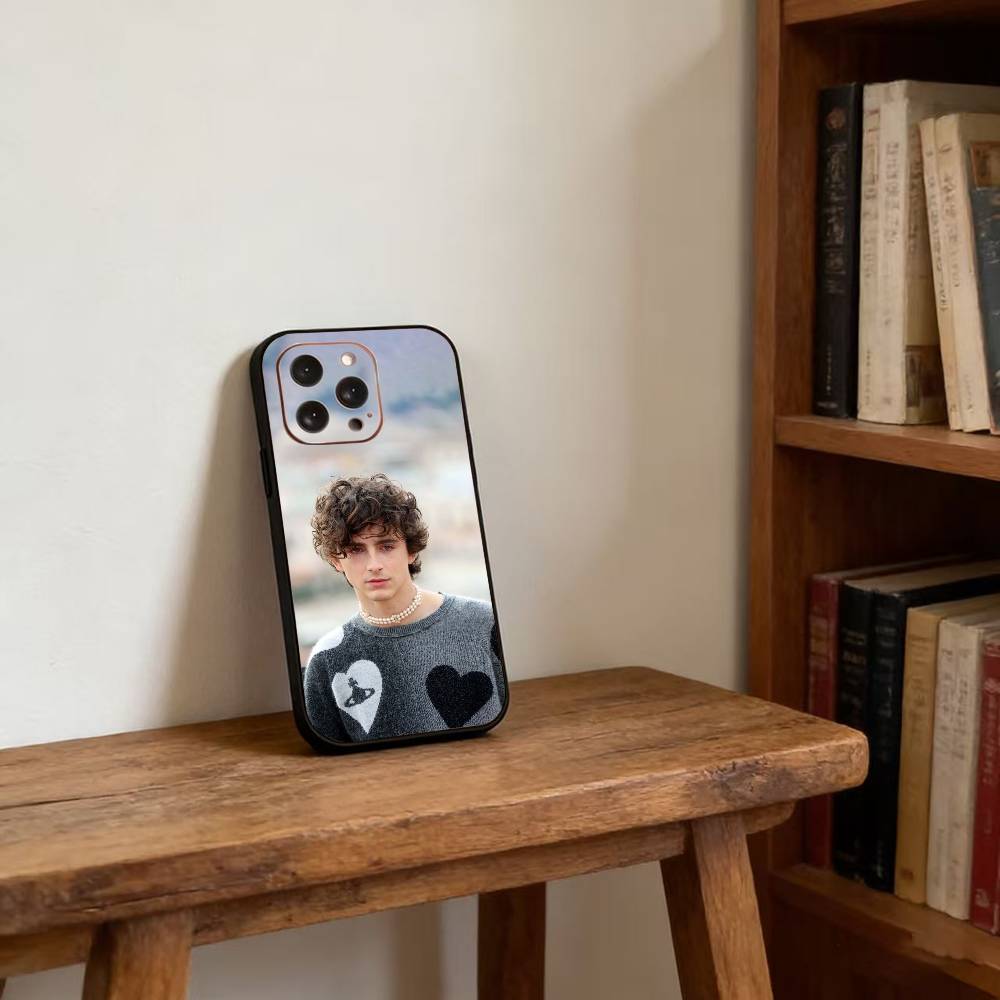 T-Timothee Chalamet Phone Case Silicone Soft For IPhone 17 16 15 14 13 12 11 X XR Plus Pro Max Plus