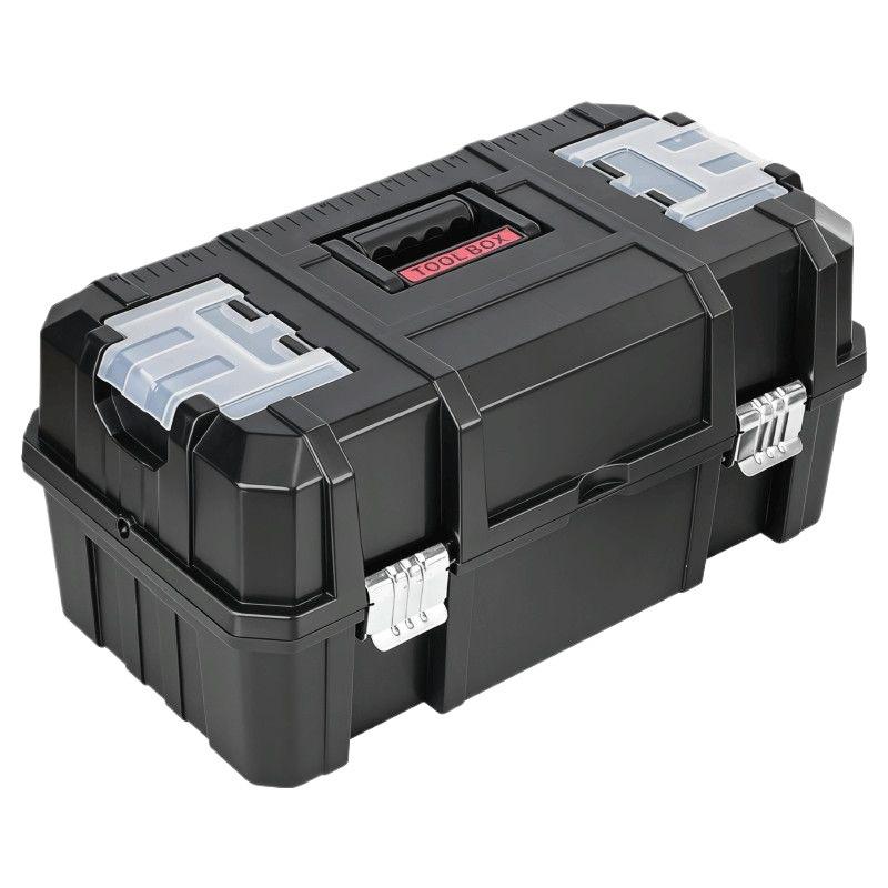 Three-Layer Foldable Tool Box for Household & Electrician Use