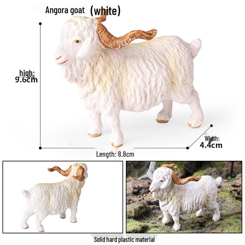 Children's Cognitive Animal Model Toy - Donkey Foal & Zebra Ornament