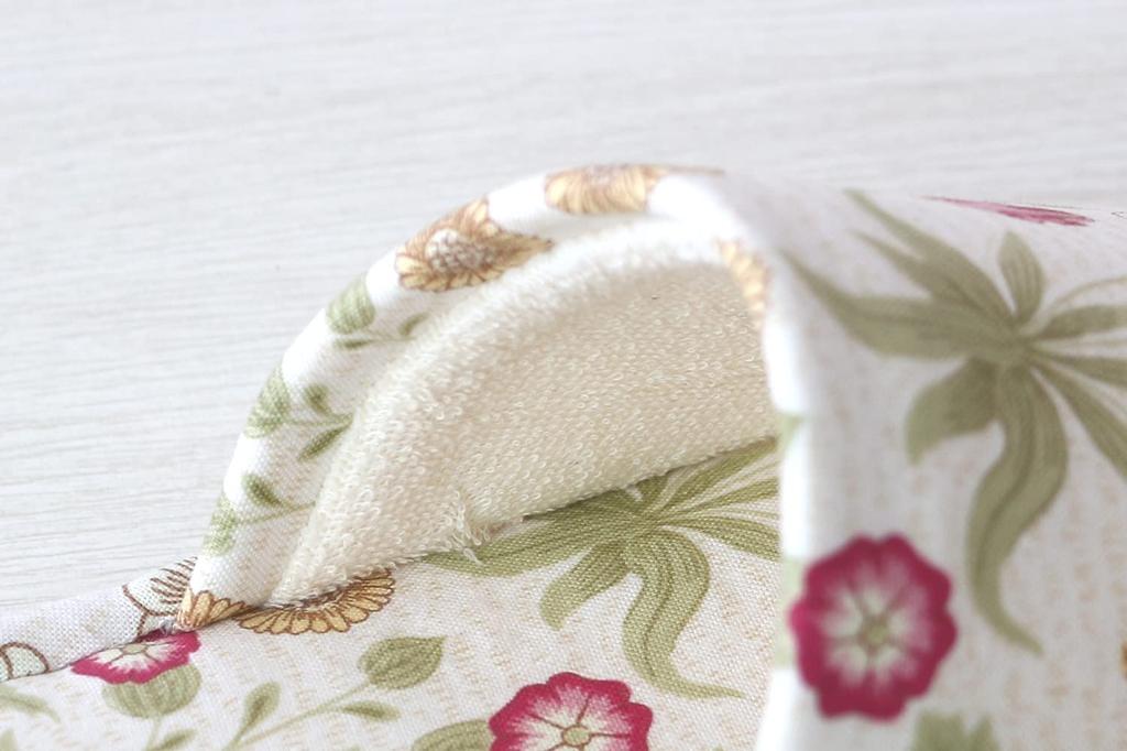 DDintex Best of Morris Outer Stitch BM Slippers, Daisy, Ivory, Approx. 24-26cm