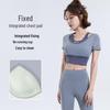 WEZHO Fake Two-Piece Yoga Fitness Set