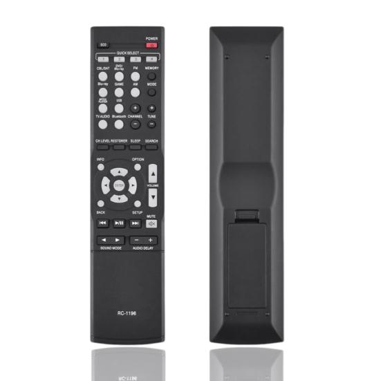 RC-1196 Remote Control Replacement for Denon AV Receiver Easy Setup Ergonomic Smart Chipset Home