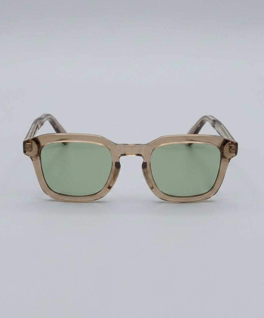 Tukyubeu Modern Crown Panto Sunglasses(Beige)