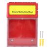 MSDS Visual Box Integrated Magnetic Locking Water Proof Protective MSDS Storage Cabinet