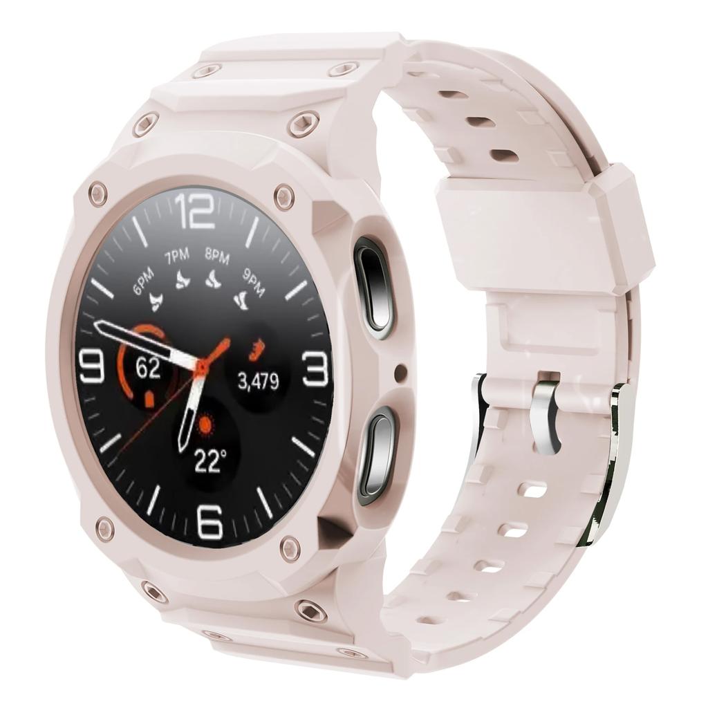 Silicone Strap Case For Samsung Galaxy Watch 8 40mm 44mm Band Bracelet Wristband for Galaxy Watch 8 TPU Protect Cover Integrated