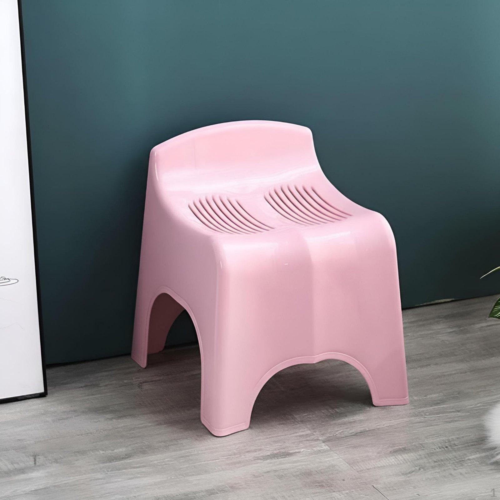 Thickened Bathroom Shower Stool, Sturdy Waterproof