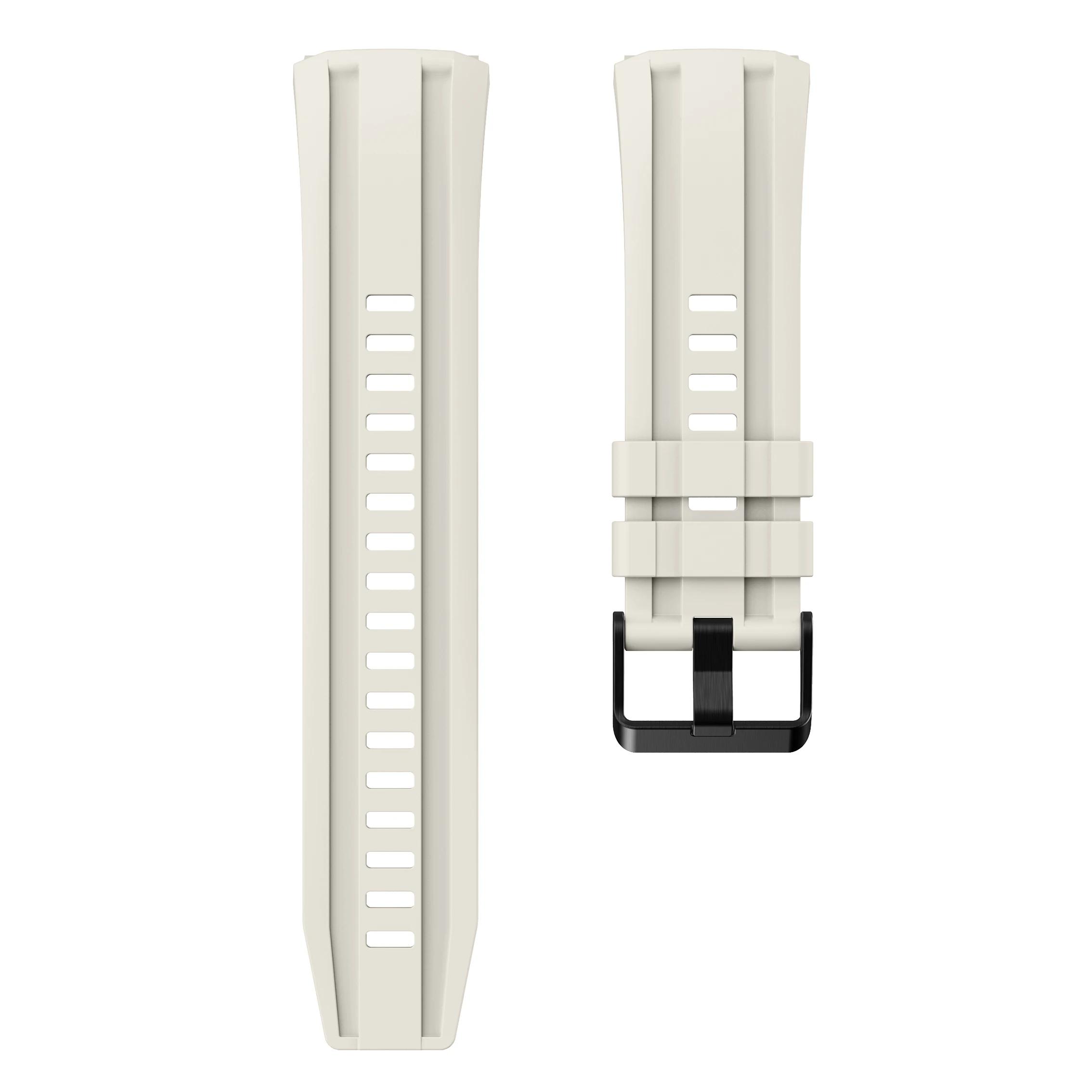 

Ремешок без зазоров, совместимый с Huawei Watch GT5 Pro 46 мм, мужской женский силиконовый сменный браслет для Huawei GT5 Pro 46 мм For GT5 Pro 46mm