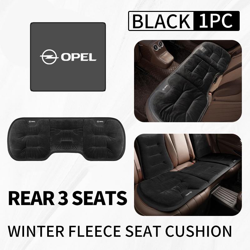 Winter Car Seat Cover Cushion Warm Flannel Protector Booster Pad For Opel Corsa Mokka Astra Cascada Adam Insignia Meriva Vectra BX8