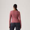 Levis Comfortable Versatile Fashion Basic Square Neck Long Sleeve T-Shirt Women tops 005IO-0008