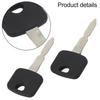 2pcs 118210023/0 Spare Ignition Keys for MOUNTFIELD 1538 827 1530H lawn mower