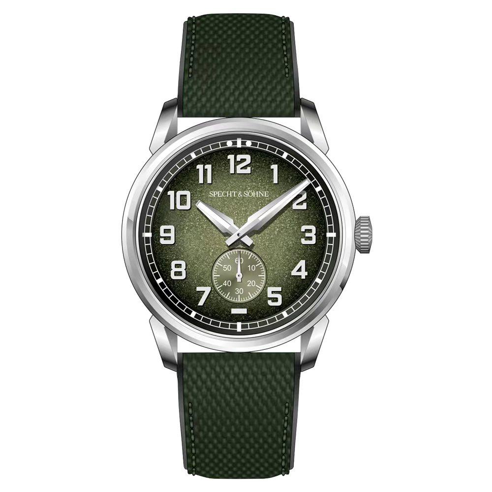 2025 Высокое качество Specht & Söhne Мужские часы Механические часы Япония C3 Люминесцентная Нержавеющая сталь Сапфировое стекло Водонепроницаемые