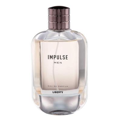 Liberty Men Luxury Impulse Liquid Eau De Parfum EDP Lang anhaltender Zitrus- & Würzigduft Premium Frischer & Kühner Duft Hergestellt in Frankreich 100ml