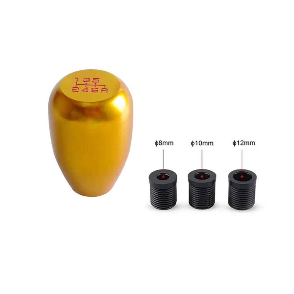 Universal Car Gear Shift Knob Racing 5 Speed or 6 Speed Aluminum For Manual Automatic Gear Shift Knob Shift Lever