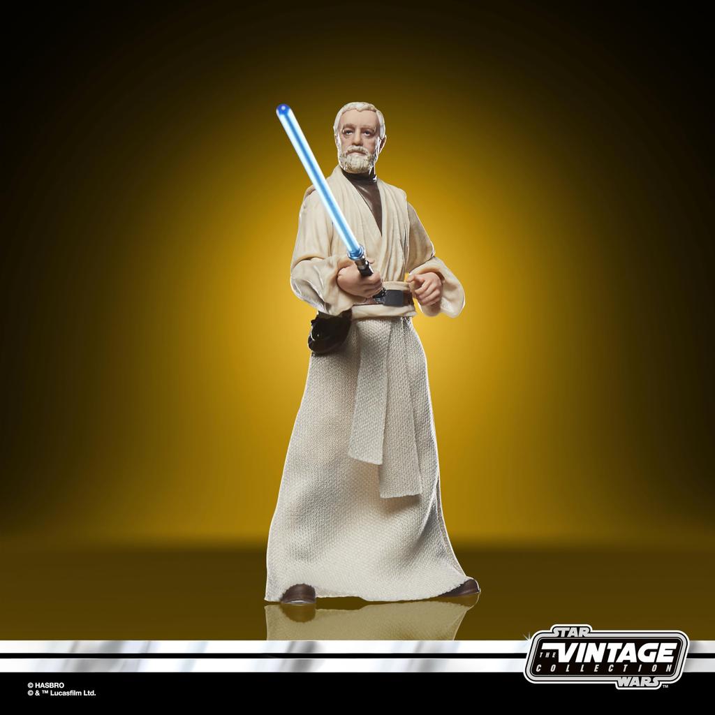 Star Wars Vintage Collection Ben A New Hope Premium Collectible Action Figure (Obi-Wan) Kenobi, 3.75-Inch