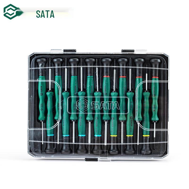 SATA 09317 15-Piece Precision Screwdriver Set 15-Piece