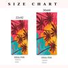 Strawberry Beach Towel Personalized Customized Beach Towel for Girl Birthday Gift Oversized Towel for Sea Holiday Summer Gift