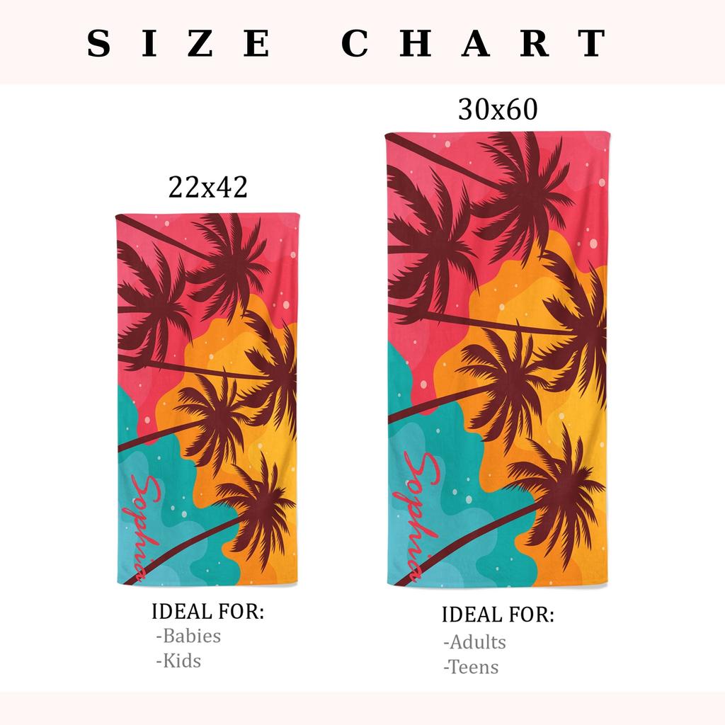 Strawberry Beach Towel Personalized Customized Beach Towel for Girl Birthday Gift Oversized Towel for Sea Holiday Summer Gift