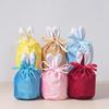 Easter Velvet Bunny Ears Gift Box - Creative Candy Party Bag
