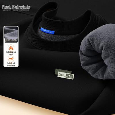 Mark Fairwhale Men's Heavyweight Fleece-Lined Pullover Sweatshirt