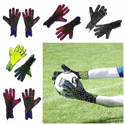 1 Paire de Gants de Gardien de But en Caoutchouc Antidérapants Gants de Gardien pour Enfants Compétition Sportive Enfants/Adultes